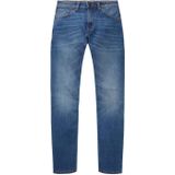 Tom Tailor Hose Josh Regular Slim Jeans mit Logo-Badge im Five-Pocket-Style