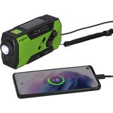 Frugalino Blackout Notfall-Radio, Kurbel, Solar, Akku, SOS Alarm