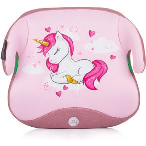 Chipolino Kindersitzerhöhung i-Size Uty (125-150cm) Gruppe 3, Bezug waschbar rosa