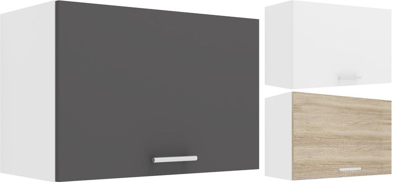 VCM Küchenschrank h�ängend  Maße ca. H. 40 x B. 60 x T. 31 cm  Hängeschrank mit Klapptür  Küchenmöbel – Esilo