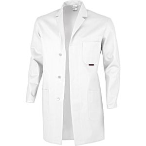 QUALITEX HIGH QUALITY WORKWEAR Berufsmantel classic weiß Damen: 48 Herren: 54