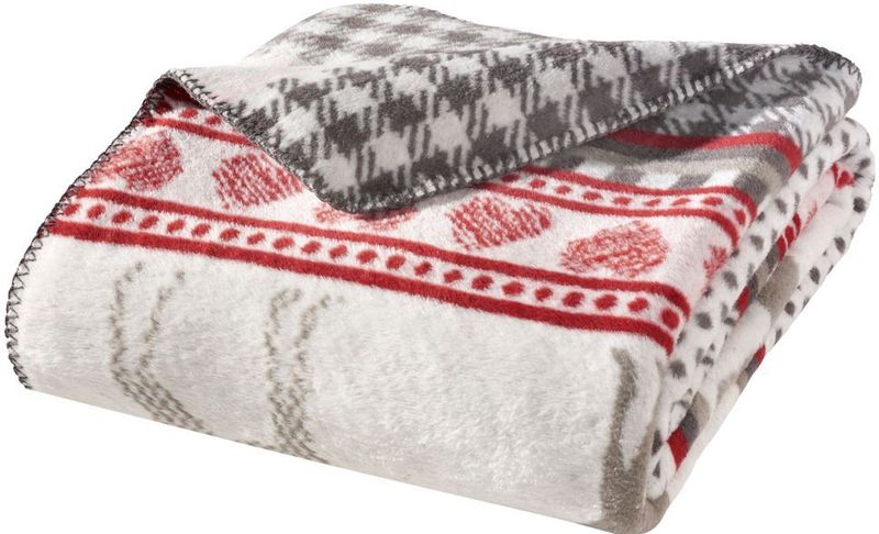 WOHNWOHL® Baumwolldecke • Kuscheldecke 150x200cm • Tagesdecke • Sofadecke • Wohndecke • Sofaüberwurf • Fleecedecke • Couch-Decke • Überwurf • Ökotex Zertifizierte • versch. Farben