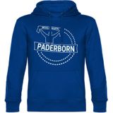 multifanshop Kapuzen Sweatshirt - Paderborn - Meine Fankurve - Druck weiß - Hoodie