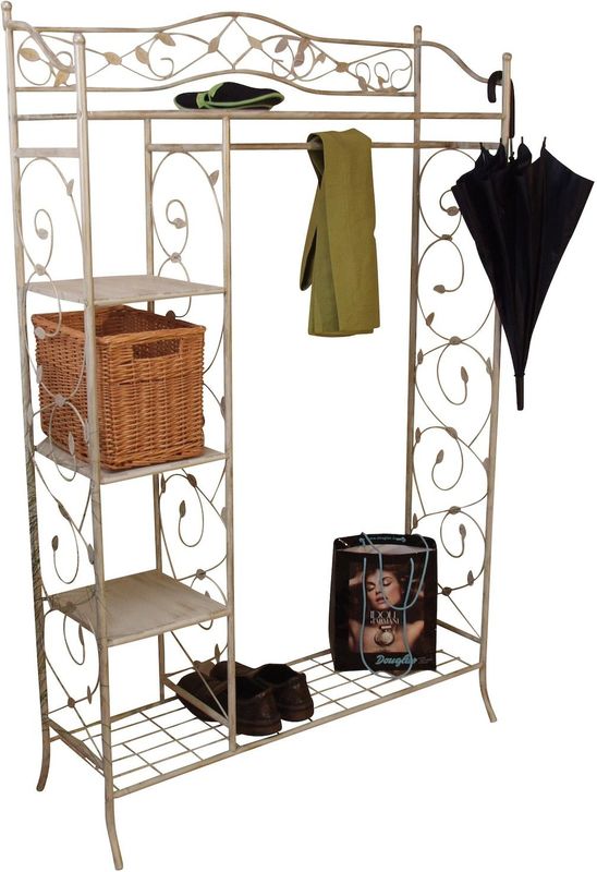 möbel direkt online Metallgarderobe "Bettina"