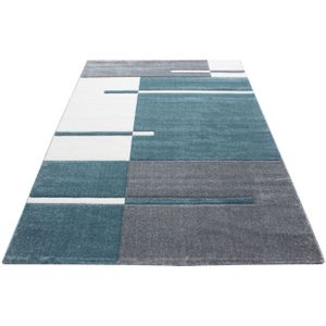 Wunderschöne Kurzflor Teppich 13 mm Teppich Moderner Design Konturenschnitt 3D
