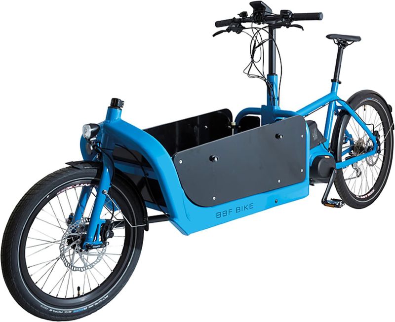 BBF Miami Lastenfahrrad E Bike 26/20 Zoll Cargobike Pedelec Transportrad Fahrrad mit Ladefläche