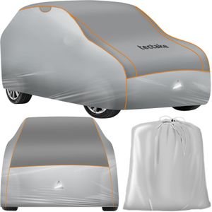 tectake® Autoplane, wasserdicht und atmungsaktiv, mit 4 mm Schaumstoffschicht, 3 längenverstellbare Spanngurte, inklusive Aufbewahrungstasche