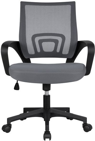 Yaheetech Bürostuhl Ergonomischer Schreibtischstuhl Drehstuhl Chefsessel mit Netzbezug office desk chair