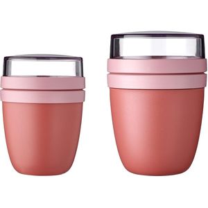 Mepal Lunchpot mini + regular Ellipse 2er Set