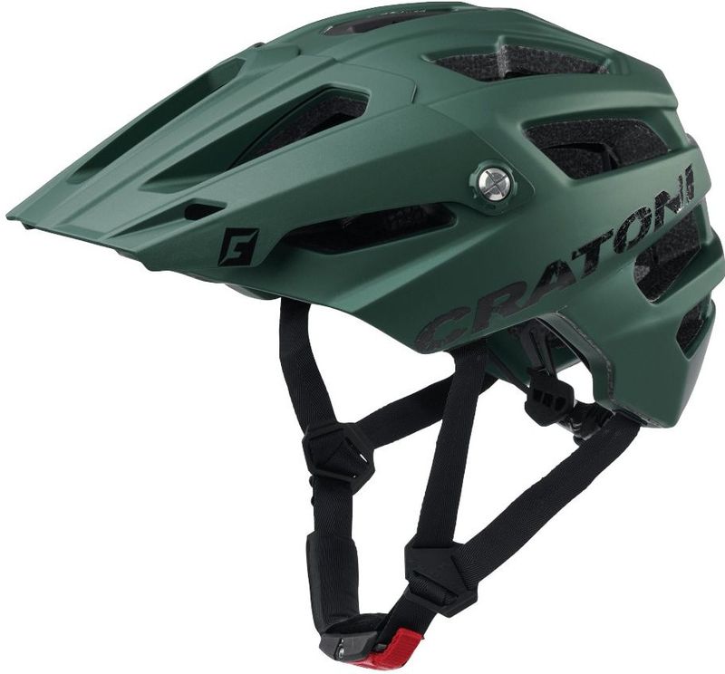 CRATONI MTB - Fahrradhelm AllTrack grün metallic matt