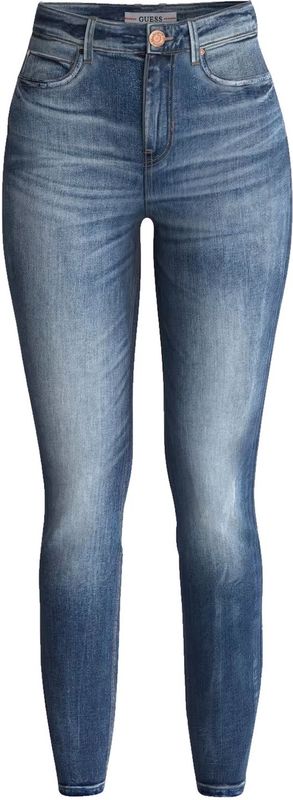 Guess Jeans Skinny-Fit-Jeans CARRIE MID mit Label-Patch im 5-Pocket Style