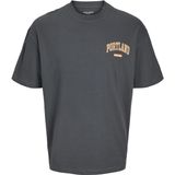 Jack & Jones T-Shirt BRADLEY VARSITY BACK TEE Kurzarmshirt
