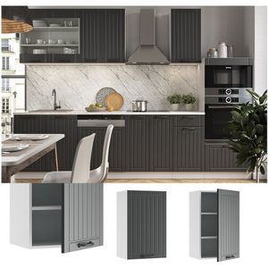 Vicco Hängeschrank 45 cm FAME Line Küchenschrank Küchenzeile Landhaus Anthrazit