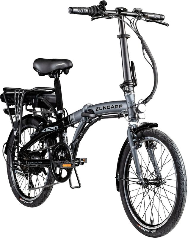 Zündapp Z120 20 Zoll E Bike Faltrad für Damen Herren 150 - 185 cm E Klapprad