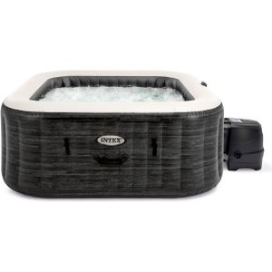 INTEX 28452NP - Whirlpool - PureSPA Greystone Deluxe (196x196cm) für 6 Personen