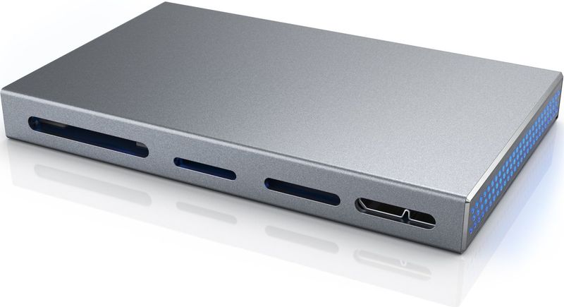 CSL Kartenlesegerät inkl. USB Kabel 5 in 1 Kartenleser mit USB 3.0