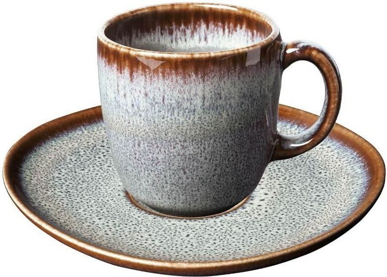 like. by Villeroy & Boch Kaffeetasse mit Untertasse Lave 190 ml