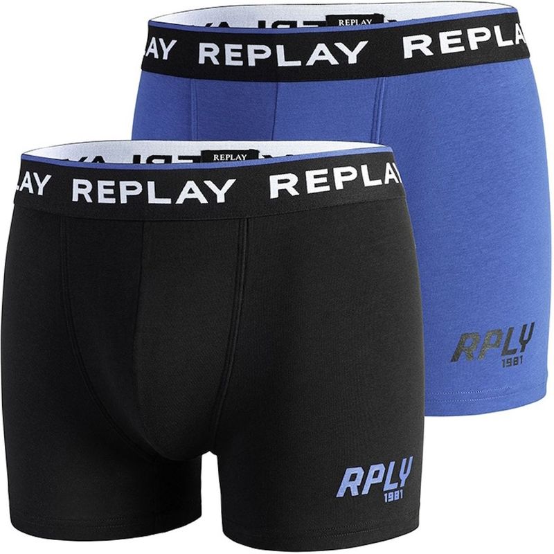 Replay Unterhose Trunks 2er Pack