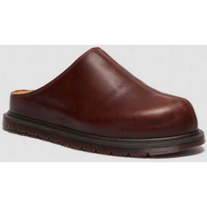 Dr. Martens San Leren Mules in Bruinen, Grootte: 36