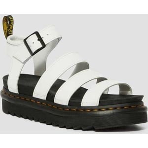 Dr. Martens Blaire Sandalen - Wit - Leer - Verstelbare Gesp