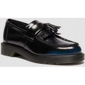 Dr. Martens Adrian Loafers Met Kwastjes Van Arcadia Rub-Off Leer in Blauw, Grootte: 36
