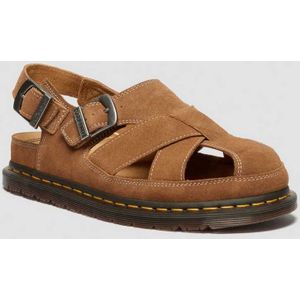 Dr. Martens Leer Archive Fisherman Suède Sandalenen in Bruinen, Grootte: 36