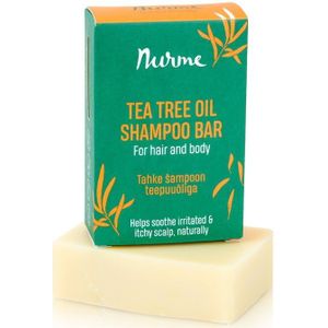 Nurme-100g- Solid Shampoo met Tea Tree – Verzachtend & Verzorgend