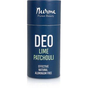 Nurme-80g-Lime & Patchouli Deodorant – Aards & Citrusachtig