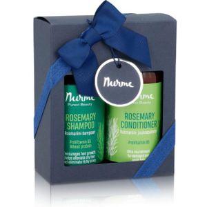 Nurme Natuurlijke Rozemarijn Haarverzorgingsgiftset – Shampoo & Conditioner