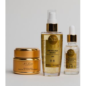 24K Gouden Verwen Cadeauset – Pure Luxe