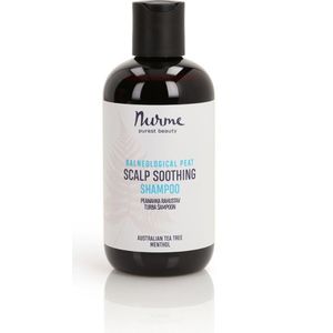 Nurme - Peat Shampoo - 250 ml - Natuurlijke Veenshampoo met Theeboomolie en Menthol - Diep Reinigend en Kalmerend