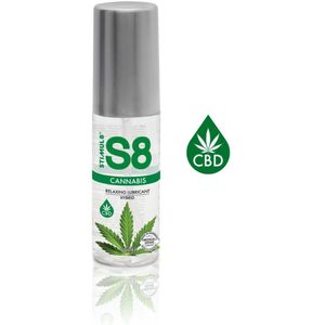 Stimul8 Cannabis Lube Hybride Glijmiddel met ontspannend CBD 50 ml