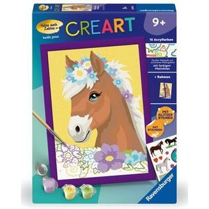 Ravensburger CreArt paard met bloemen