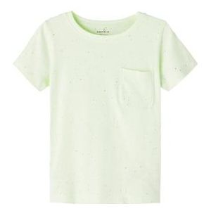 name it T-Shirt Nmmfeme Lime Cream