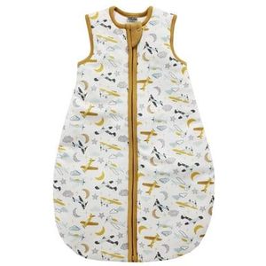 JACKY Slaapzak 120g mouwloos offwhite/ allover