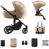 Kinderkraft Kinderwagen PRIME 2 2-in-1 Sandrose Beige