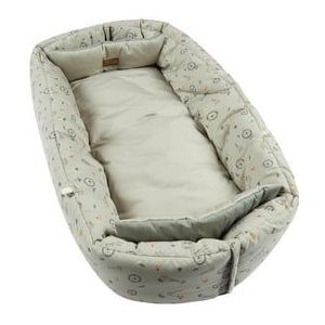 Sterntaler Babynest Safari steengrijs