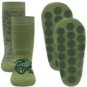 Ewers Stopper sokken 2-pack krokodil groen