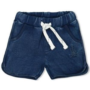 Feetje Shorts Laten we zeilen Indigo