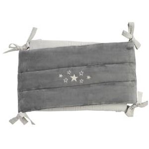 Be Be 's Collection Nest Star Grijs 35x190 cm