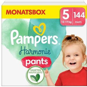 Pampers Harmonie Pants maat 5, 12-17 kg, maandbox (1x144 luiers)