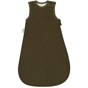 Alvi® Slaapzak Baby-Maxime gebreide speciale stof Khaki