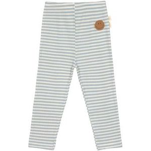 LÄSSIG Legging Geribd Smile light blauw