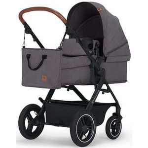 Kinderkraft Kinderwagen B Tour 3 in 1 Mink Pro Donkergrijs