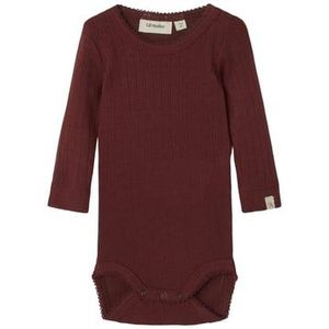Lil'Atelier lange mouw body Nbfrachel Gekruid Apple