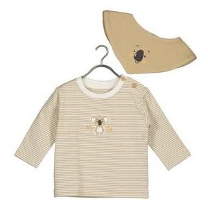BLUE SEVEN Shirt met lange mouwen + sjaal Caramel