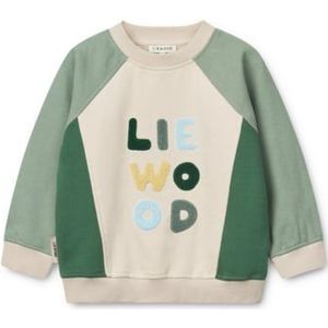 LIEWOOD Aude Placement Sweatshirt peppermint / sandy