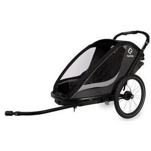 hamax Fietskar Cocoon met verstelbare slaapstand grey-black