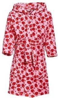 Playshoes Fleece Badjas Aardbeienroze