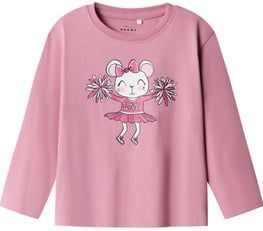 name it Shirt met lange mouwen Nmfveen Mauve Orchid
